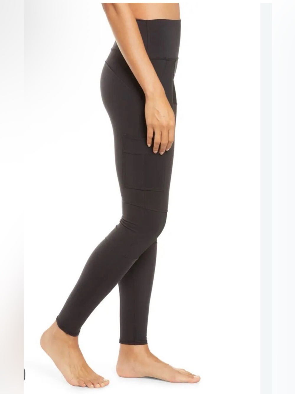 Alo Yoga High-Waist Cargo Legging. BLACK SZ XS   NWOT.
